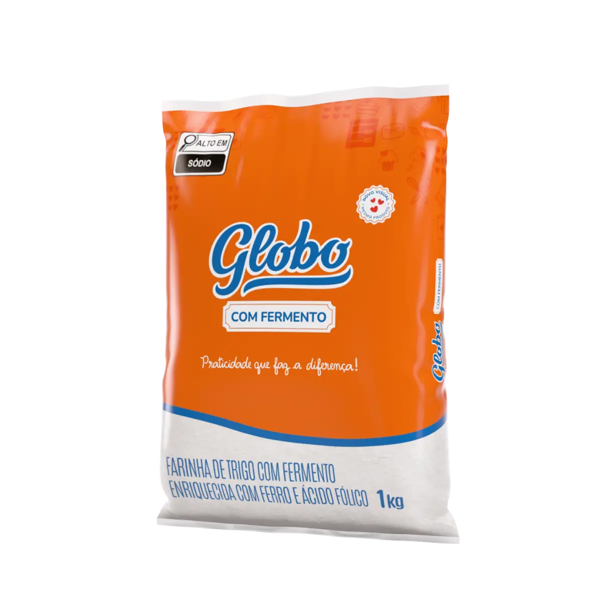 Farinha de Trigo - Globo com Fermento